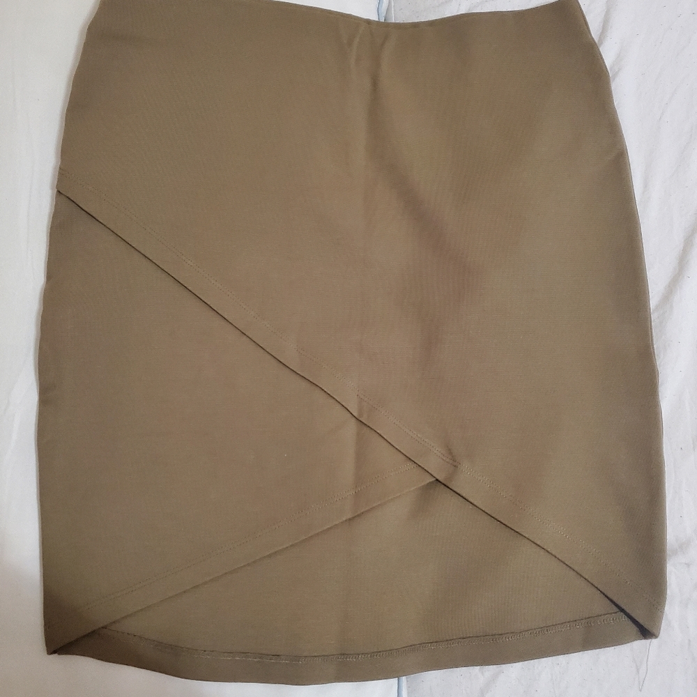 Forever 21 Olive Skirt